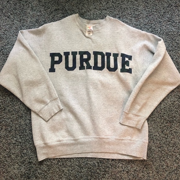 Purdue University Vintage Crewneck Size Large - Picture 1 of 12